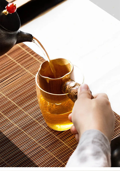 Natural Bamboo Tea Strainer 