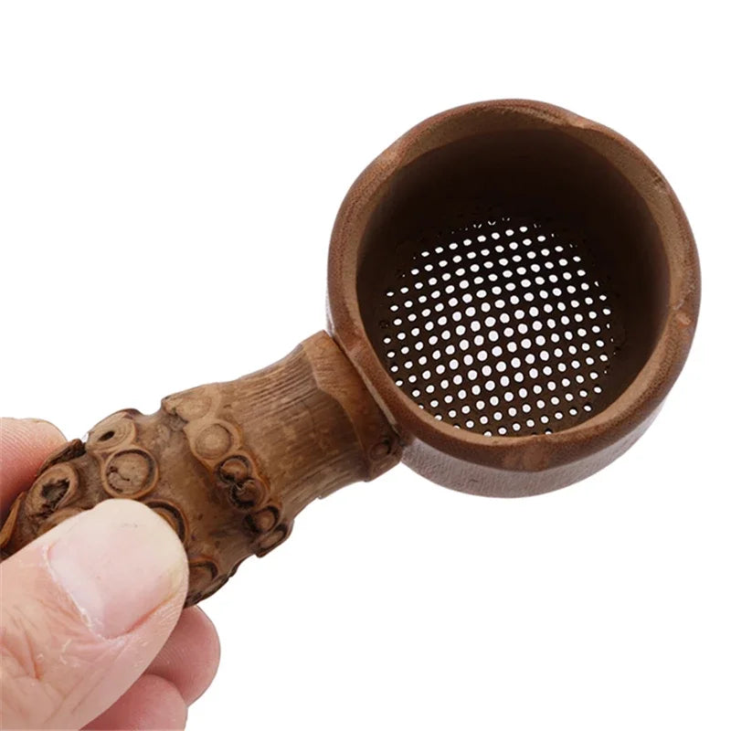 Natural Bamboo Tea Strainer 